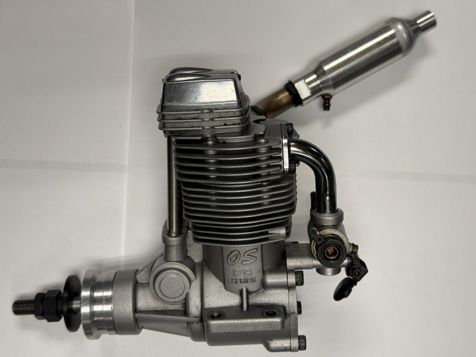 Excellent OS 1.20 120 FS Four Stroke RC Nitro Airplane Engine With Muffler FS120