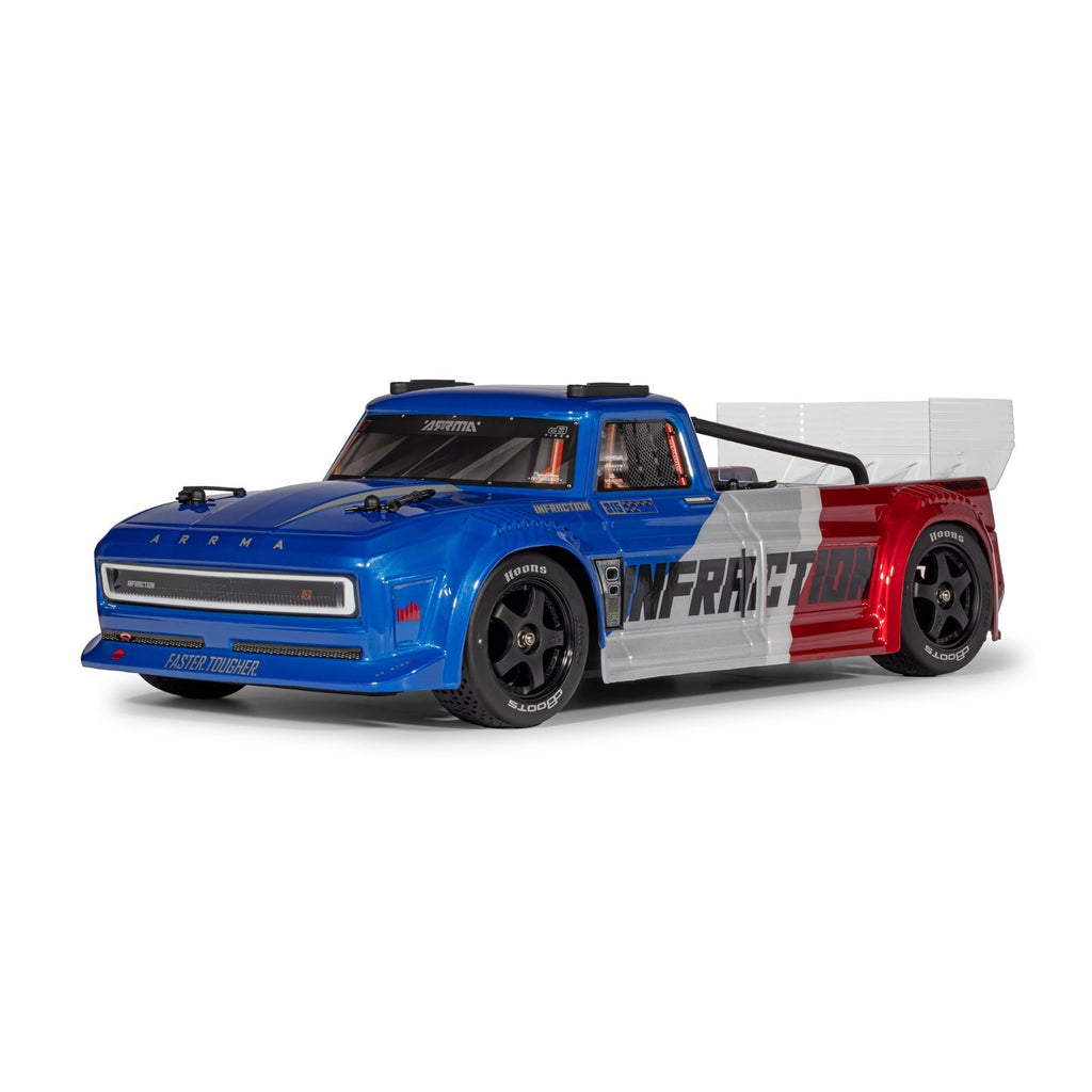 ARA4315V4T1 1/8 INFRACTION 223S DSC 4X4 RTR Brushless All-Road Street Bash Truck
