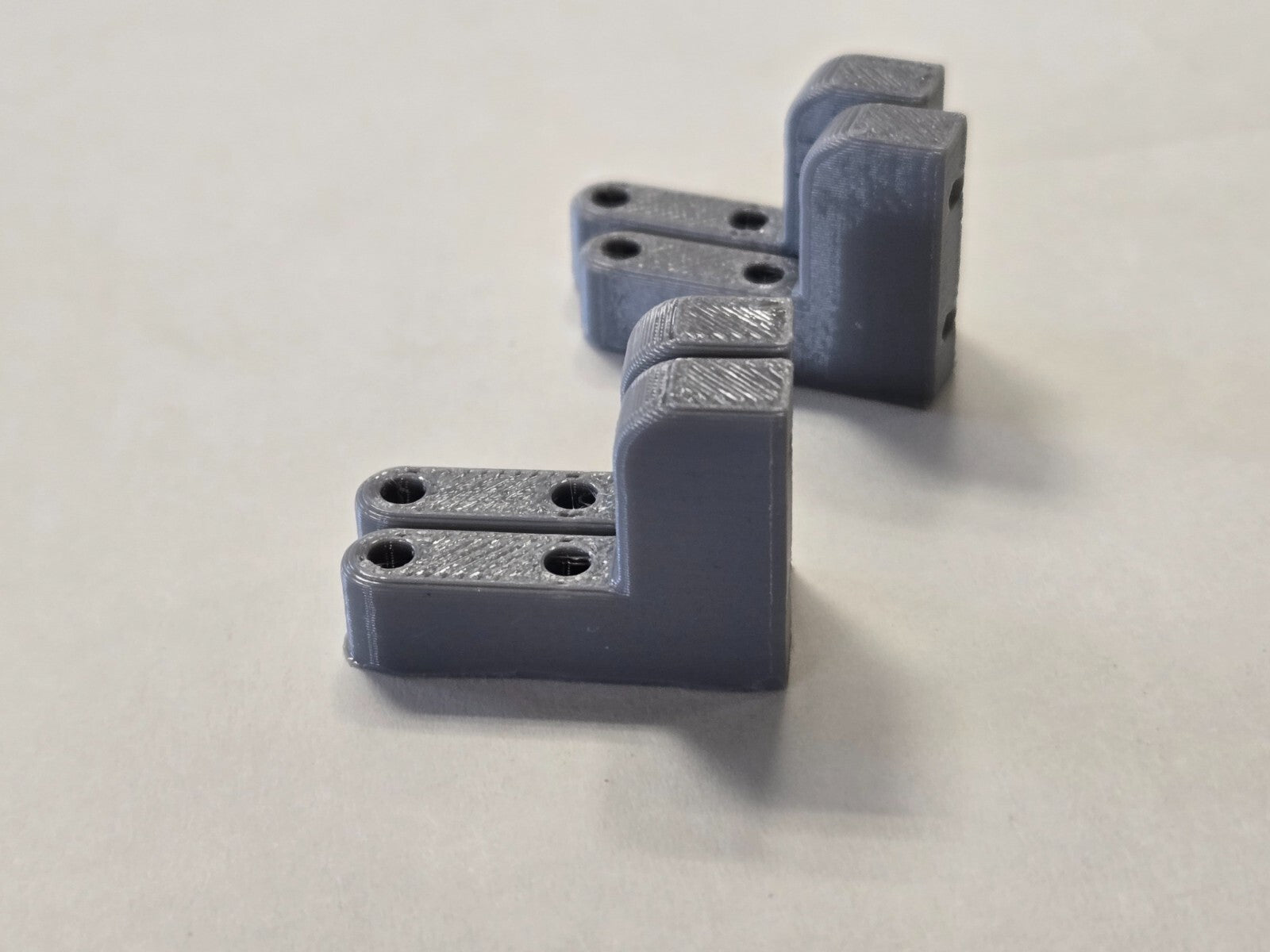 90 degree mounting brackets for standard size RC servos 2 sets