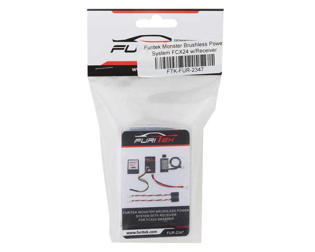 Furitek FMS FCX24 Smasher Monster Brushless System w/Receiver FRU2347 FUR2347