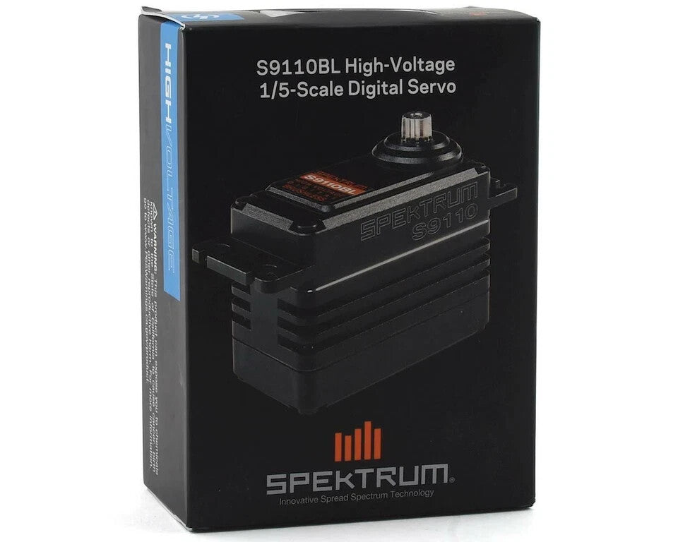 Spektrum RC S9110BL 1/5 Brushless High Speed Metal Gear Servo (High Voltage)