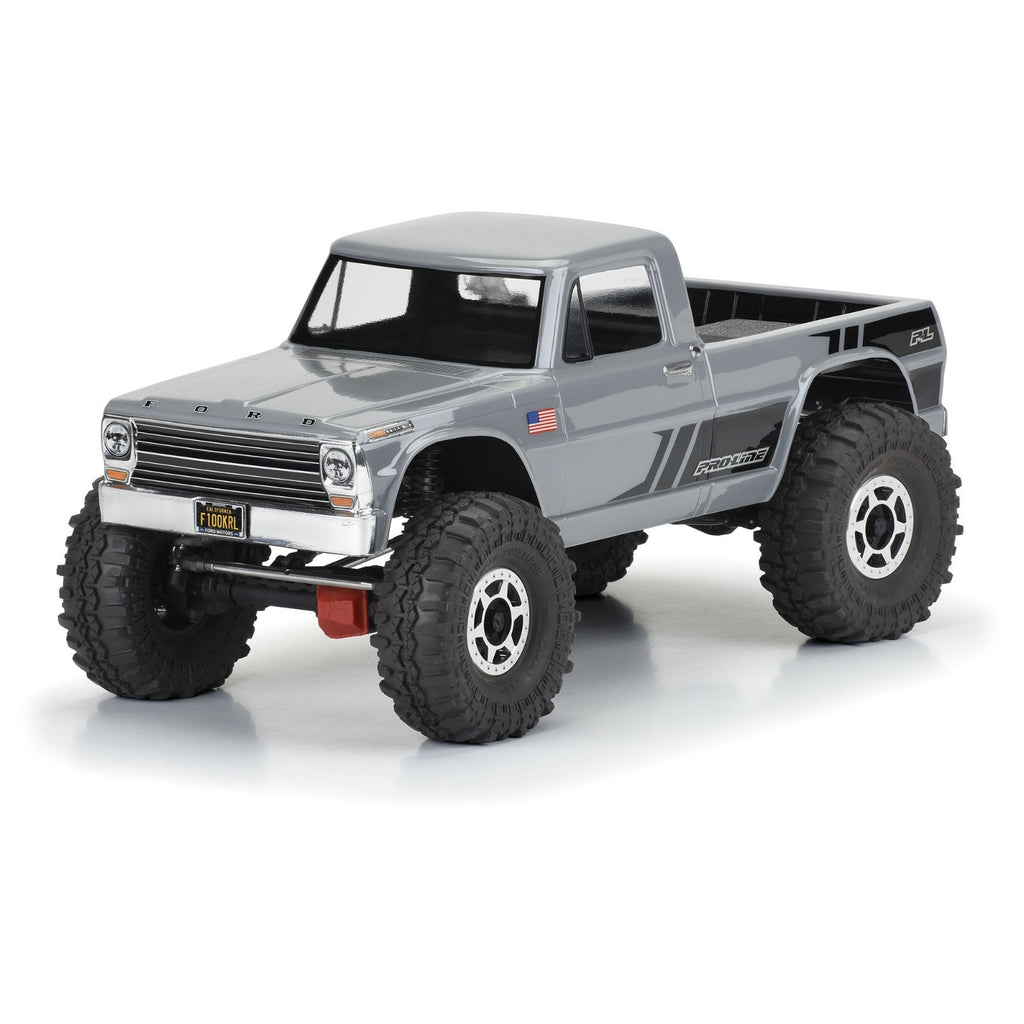 Pro-Line Racing 1/10 1967 Ford F-100 Clear Body 12.3 WB Crwlrs PRO361300
