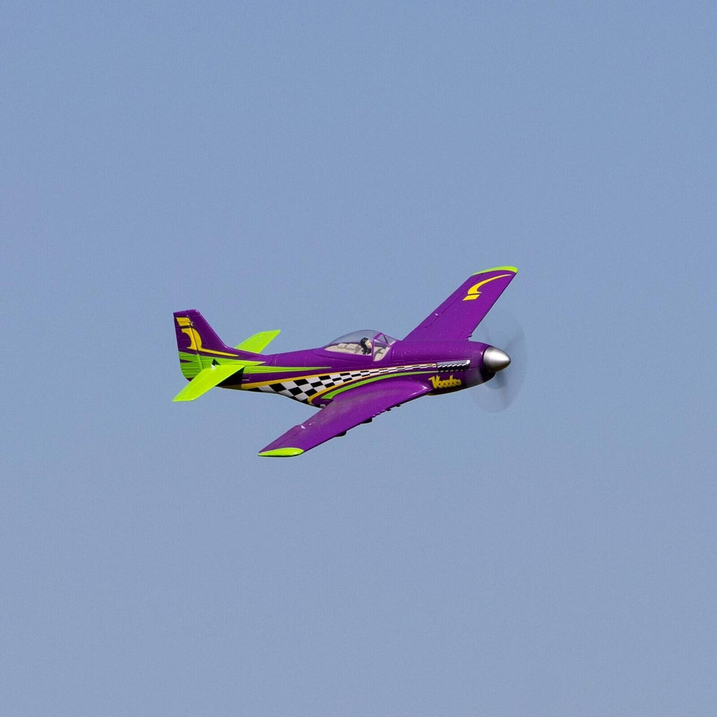 E-flite EFlite UMX P-51 P51 Voodoo BNF Bind in Fly Electric RC Airplane EFLU4350