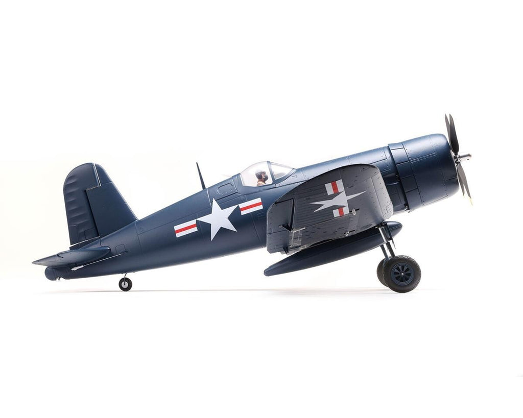 E-flite EFlite F4U Corsair 1.2m PNP Plug in Play Electric RC Airplane