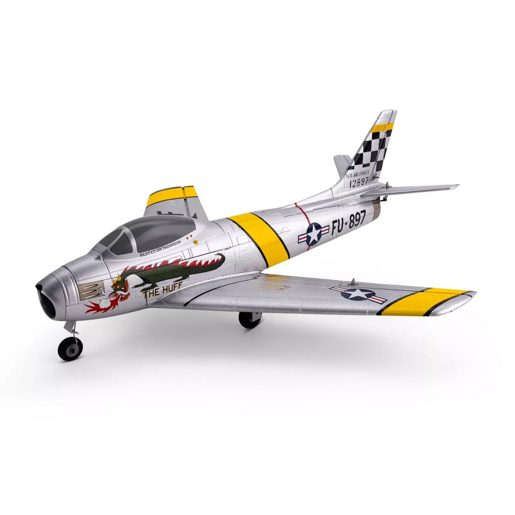 E-flite EFlite UMX F86 F-86 Sabre EDF BNF Bind in Fly Basic RC Airplane EFLU7050
