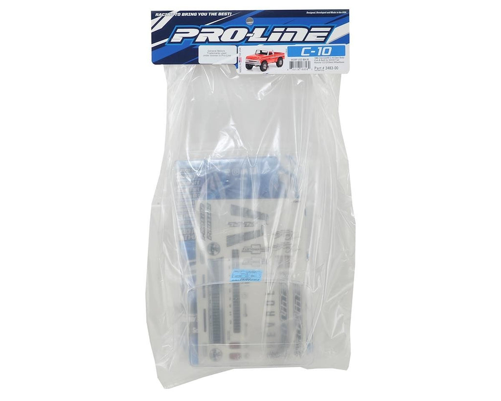 Proline 1/10 Scale 1966 Chevrolet C-10 C10 RC Truck Clear Body PRO348300