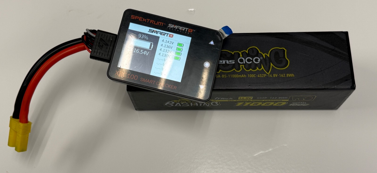Gens Ace Bashing Pro 4s 14.8v 100C 11000mah Lipo Battery With EC5 Plug For ARRMA