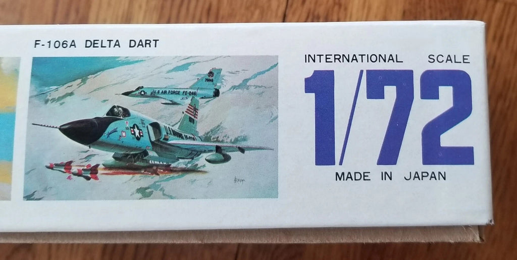 1/72 Scale Hasegawa, F-4E Phantom II Jet Airplane Kit #JS-085 BN Open Box