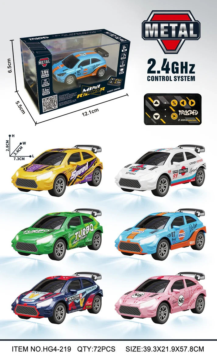 1:64 R/C RACING CAR With APP control HG4-219 White