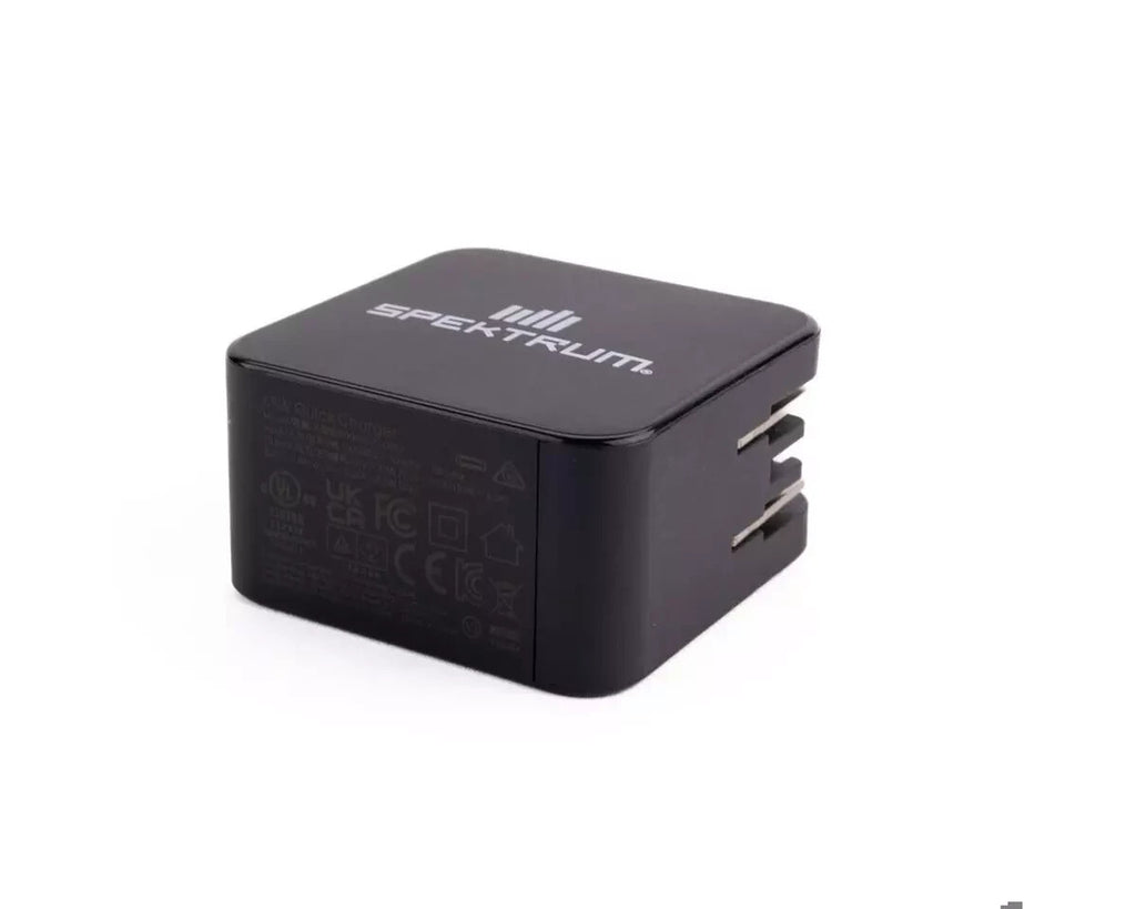 Spektrum RC Spektrum 65W USB-C GaN Power Supply SPMX-1027 SPMX1027 : For S100