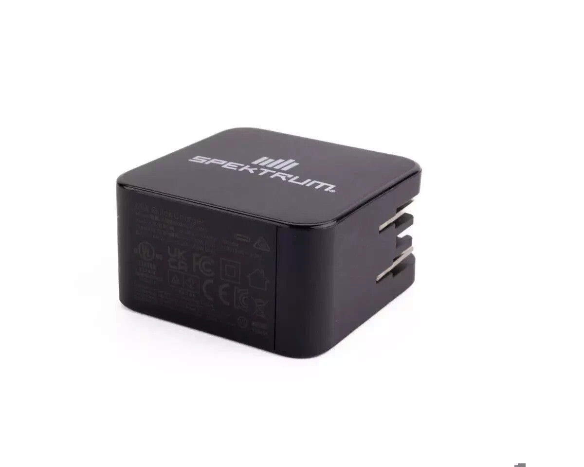 Spektrum RC Spektrum 65W USB-C GaN Power Supply SPMX-1027 SPMX1027 : For S100