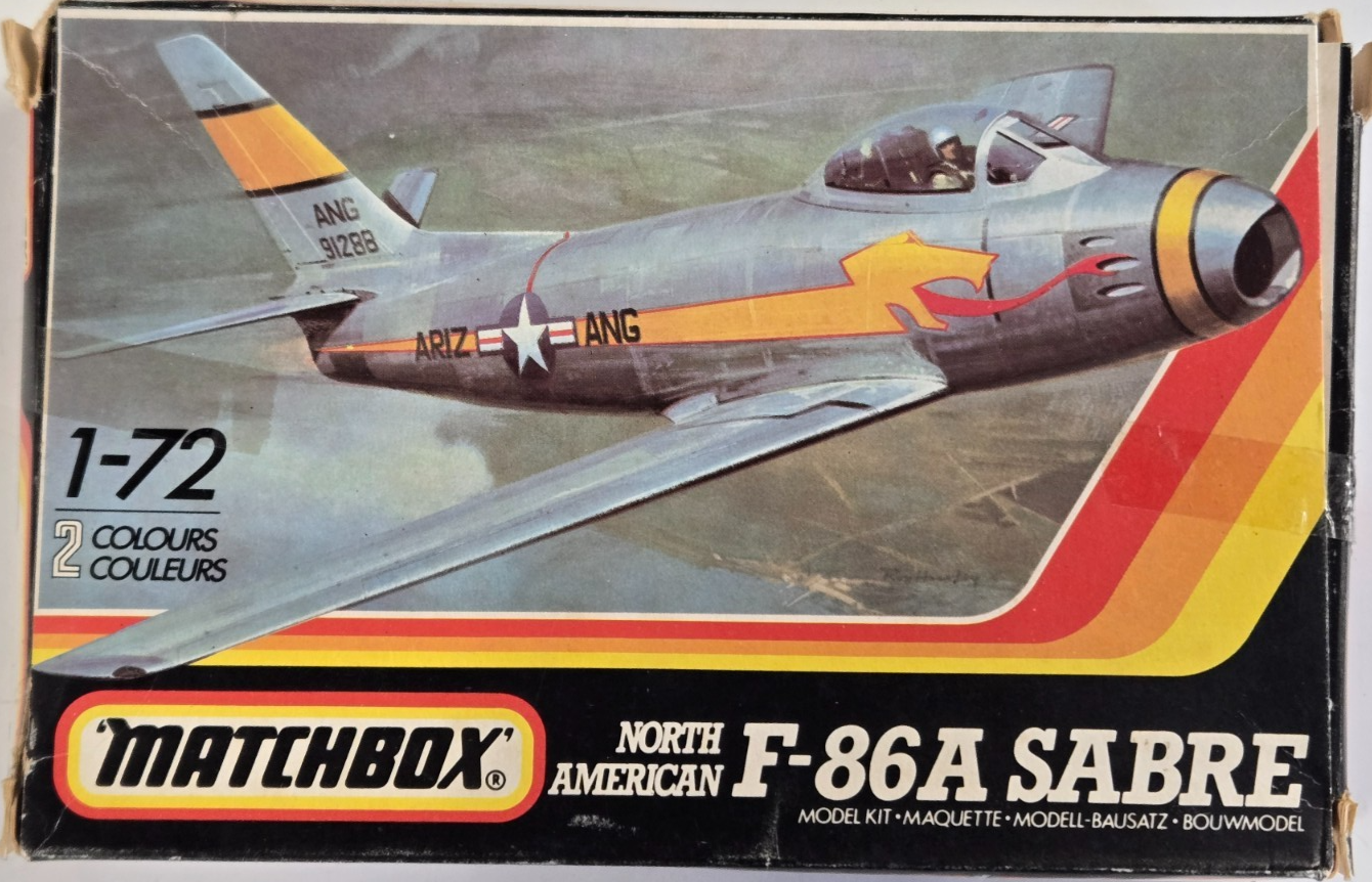 Matchbox North American F-86A Saber