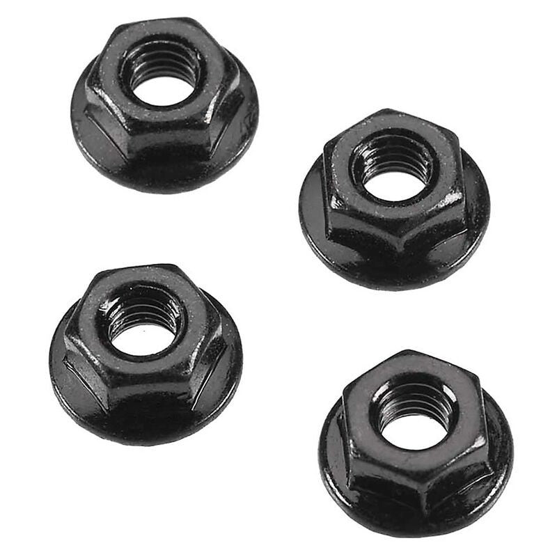 ARRMA ARAC9750 AR708003 Serrated Flange Wheel Nut 4mm (4) HH
