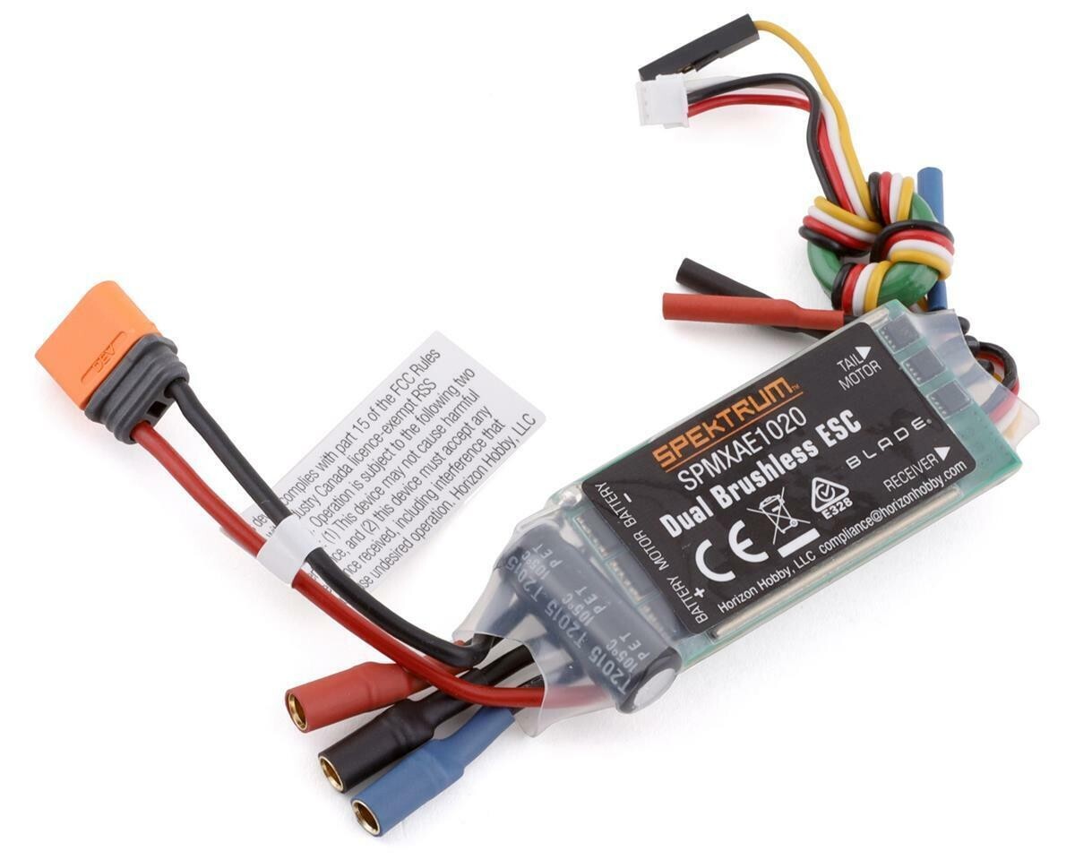 Spektrum RC 230 S 230S V2 Dual Brushless ESC w/Smart Technology SPMXAE1020