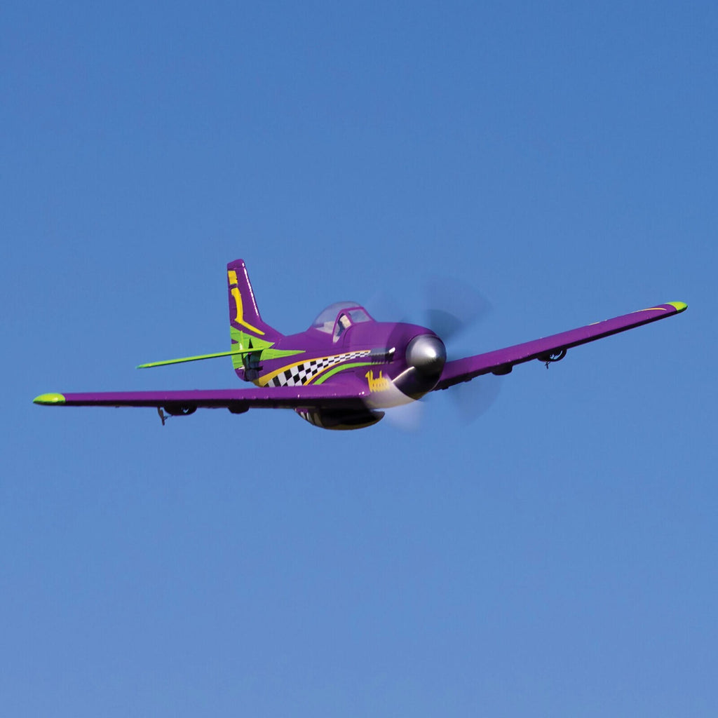 E-flite EFlite UMX P-51 P51 Voodoo BNF Bind in Fly Electric RC Airplane EFLU4350