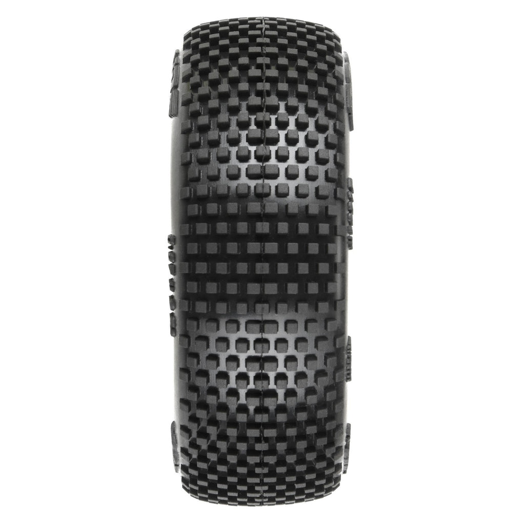 PRO1031713 1/14 Hole Shot 3.0 F/R Tire MTD 12mm White Velocity (4): Typhon GROM
