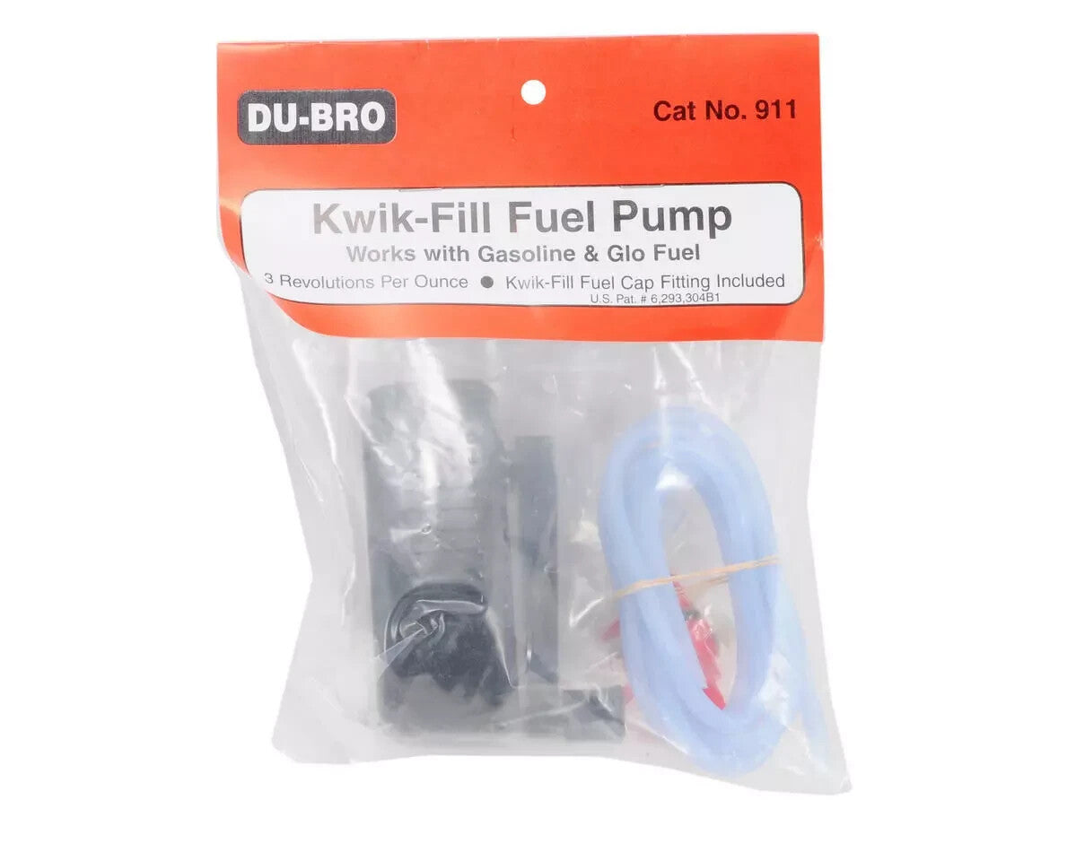 DuBro Kwik Fill Fuel RC Remote Control Model Airplane Nitro Fuel Pump DUB911 911