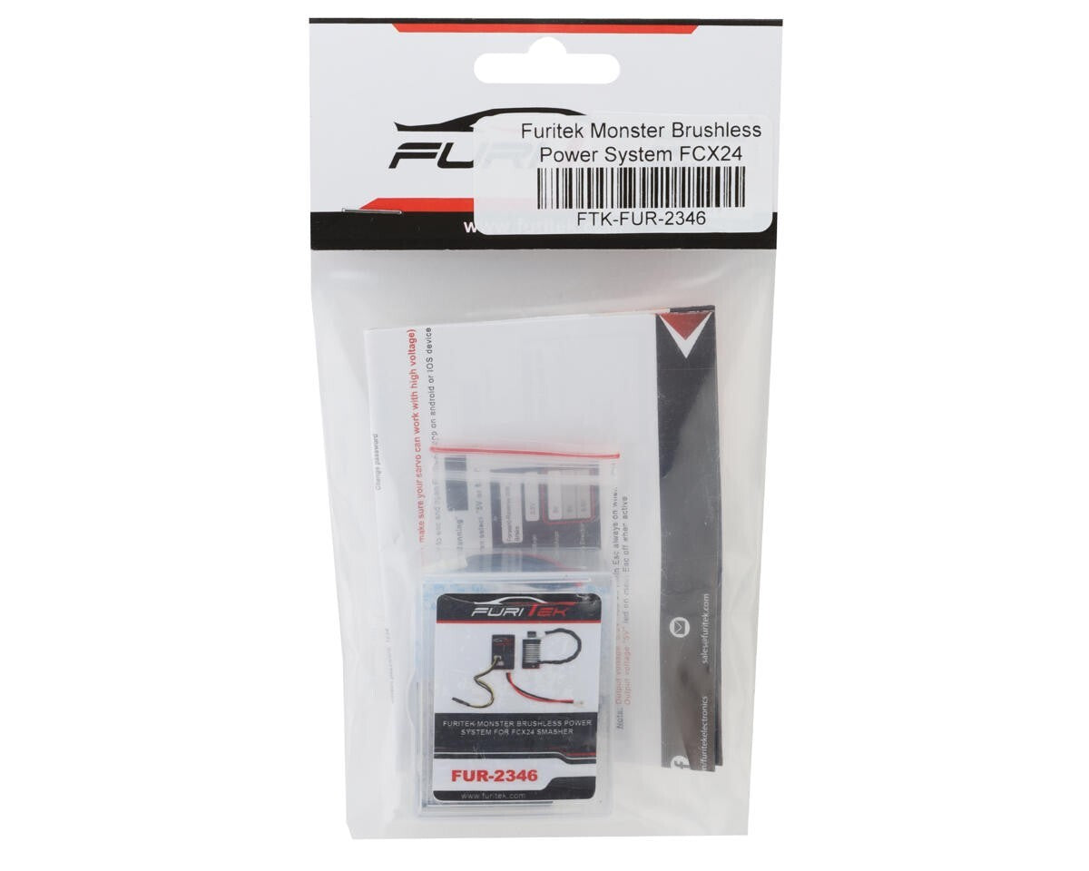Furitek FMS FCX24 Smasher Monster Brushless Power System Combo FRU2346 FUR2346