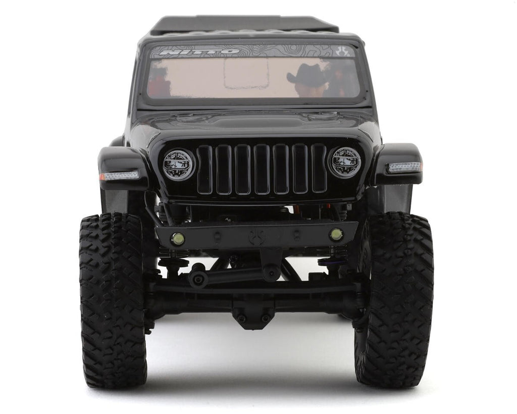 Axial SCX24 Jeep JT Gladiator 1/24 Scale 4WD RTR Ready To Run Crawler Black