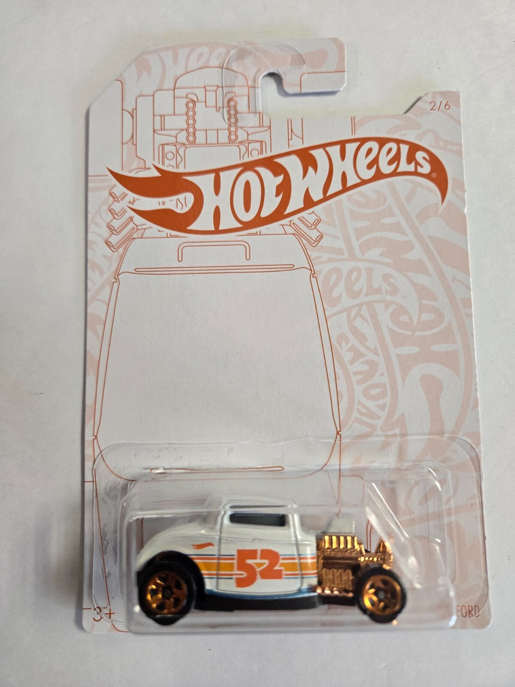 Hot Wheels Pearl & Chrome Series Set of 6 Racing Cars Limited Edition Mattel