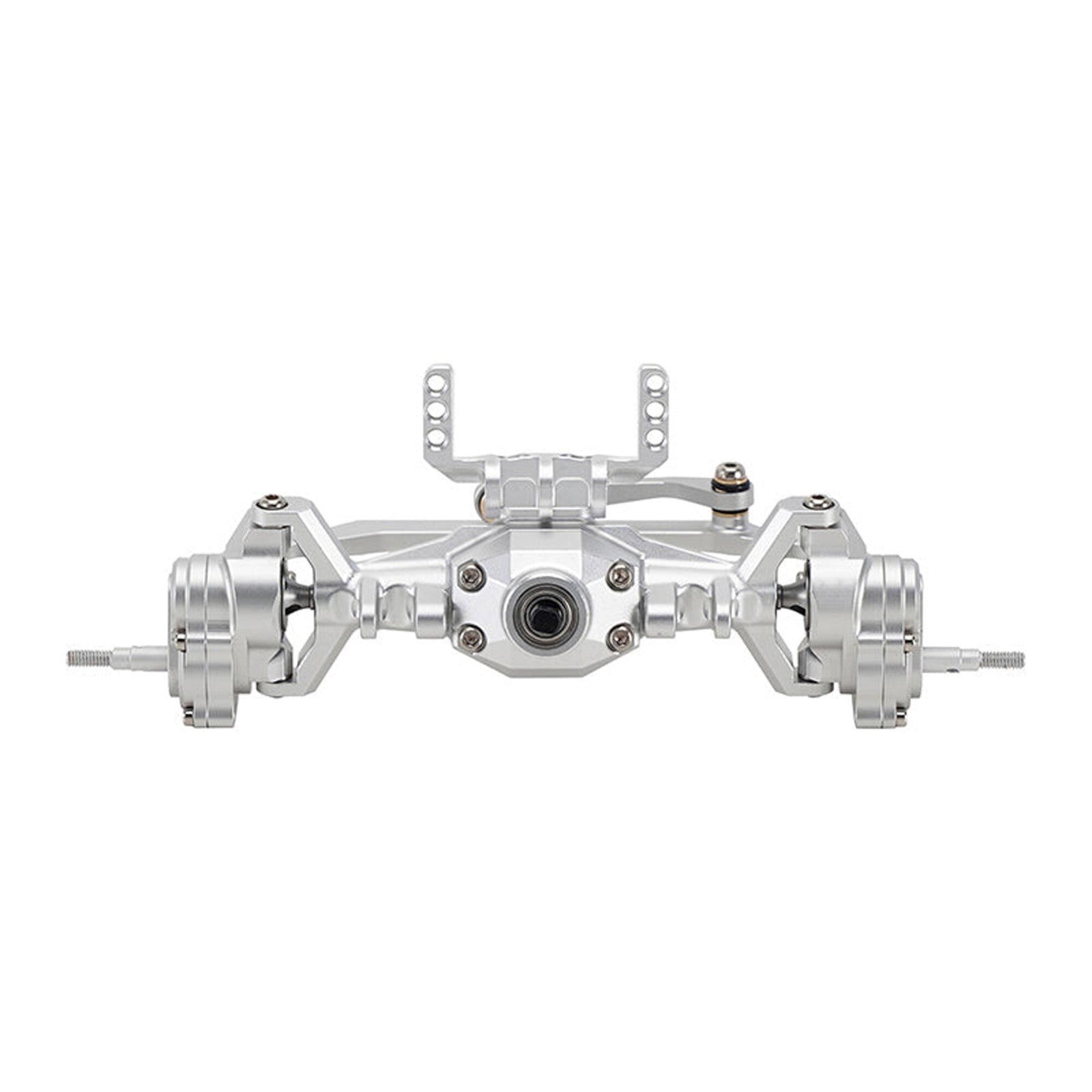 INJORA 4M-104SRFR +5mm Diamond Portal Axles Lay Down Servo TRX-4M Silver