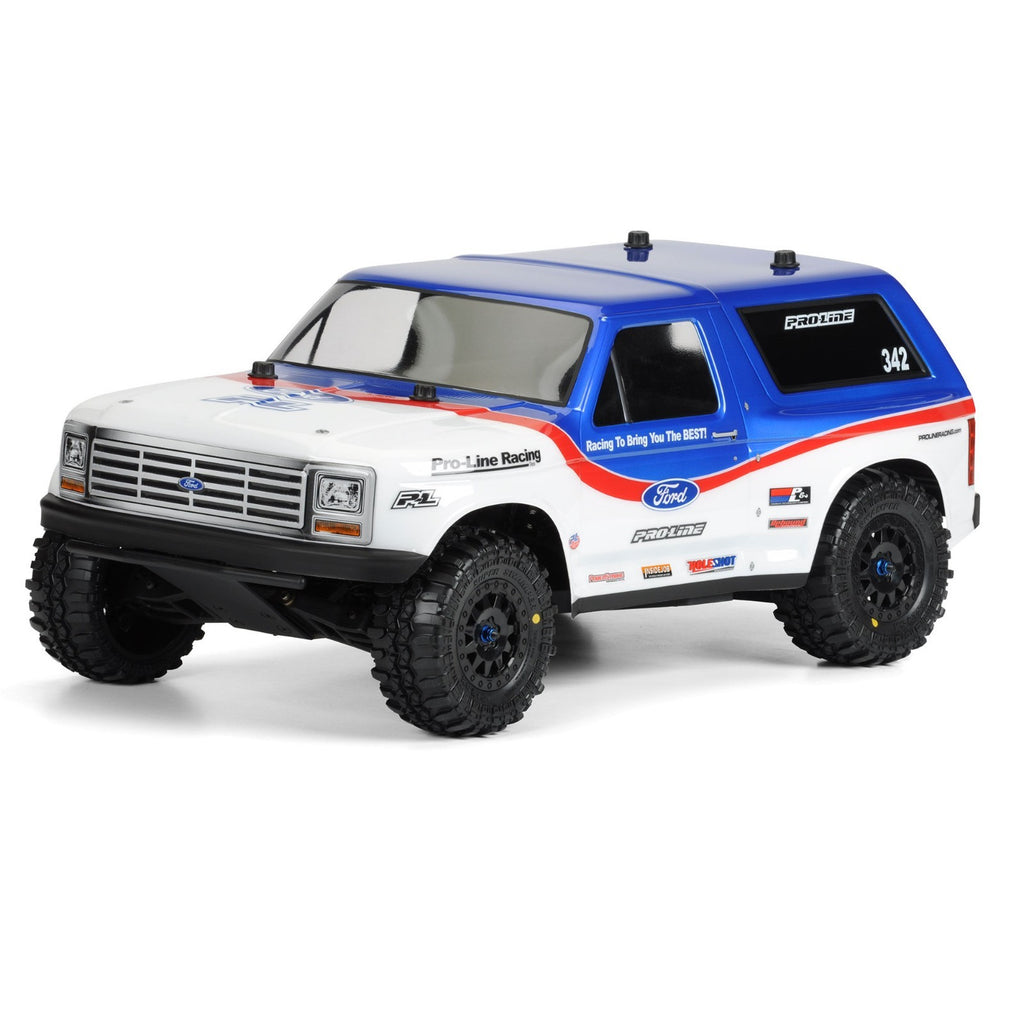 Pro-Line 1981 Ford Bronco Clear 1/10 Short Course Slash Truck Body 3423-00