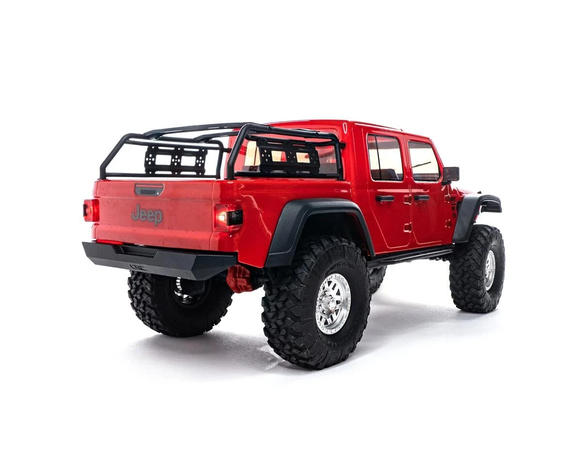 Axial AXI03006BT 1/10 SCX10 III Jeep JT Gladiator Rock Crawler RTR Red