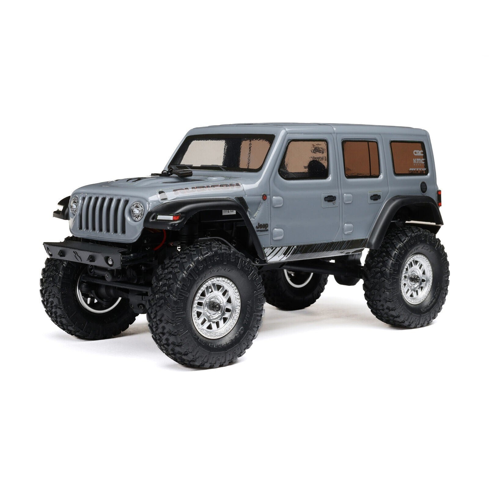 Axial AXI00002V3T3 SCX24 V3 RTR Ready To Run Jeep Wrangler Unlimited Body Gray
