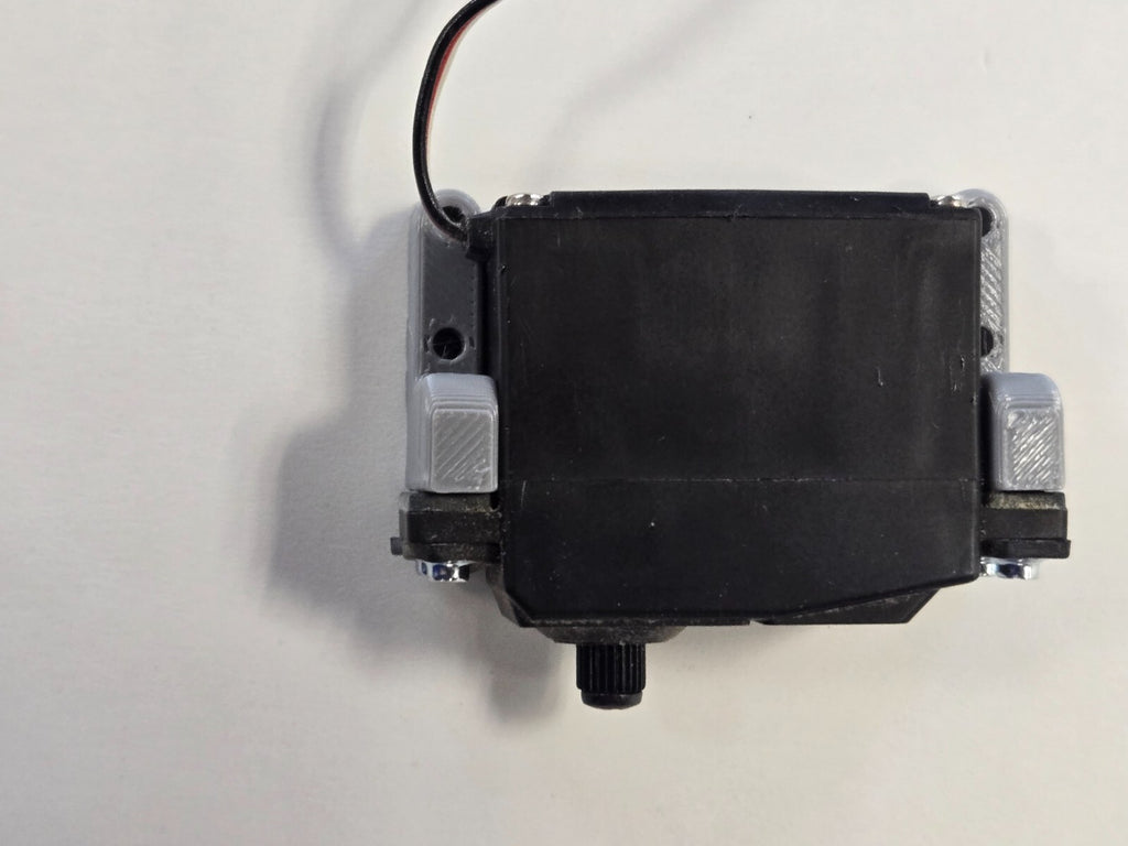 90 degree mounting brackets for standard size RC servos 2 sets