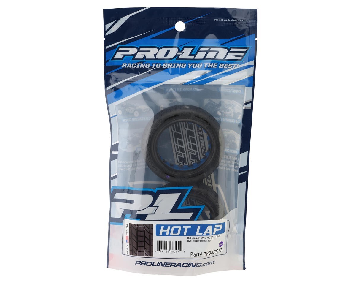 Pro-Line Proline Hot Lap Dirt Oval 2.2" 2WD Front Buggy Tires (2) MC PRO830917