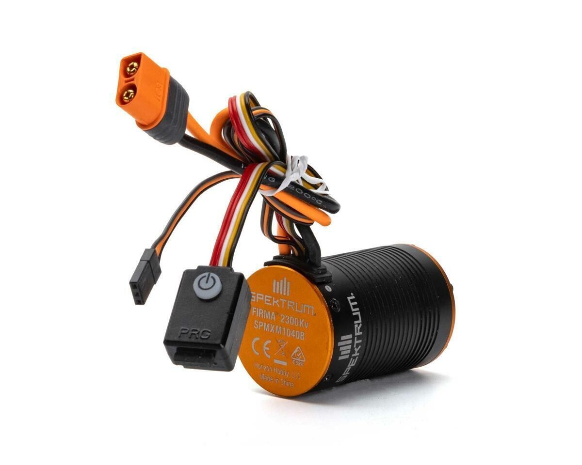 Spektrum RC Truck Firma 2-in-1 Brushless ESC & Motor Crawler System Combo 2300Kv