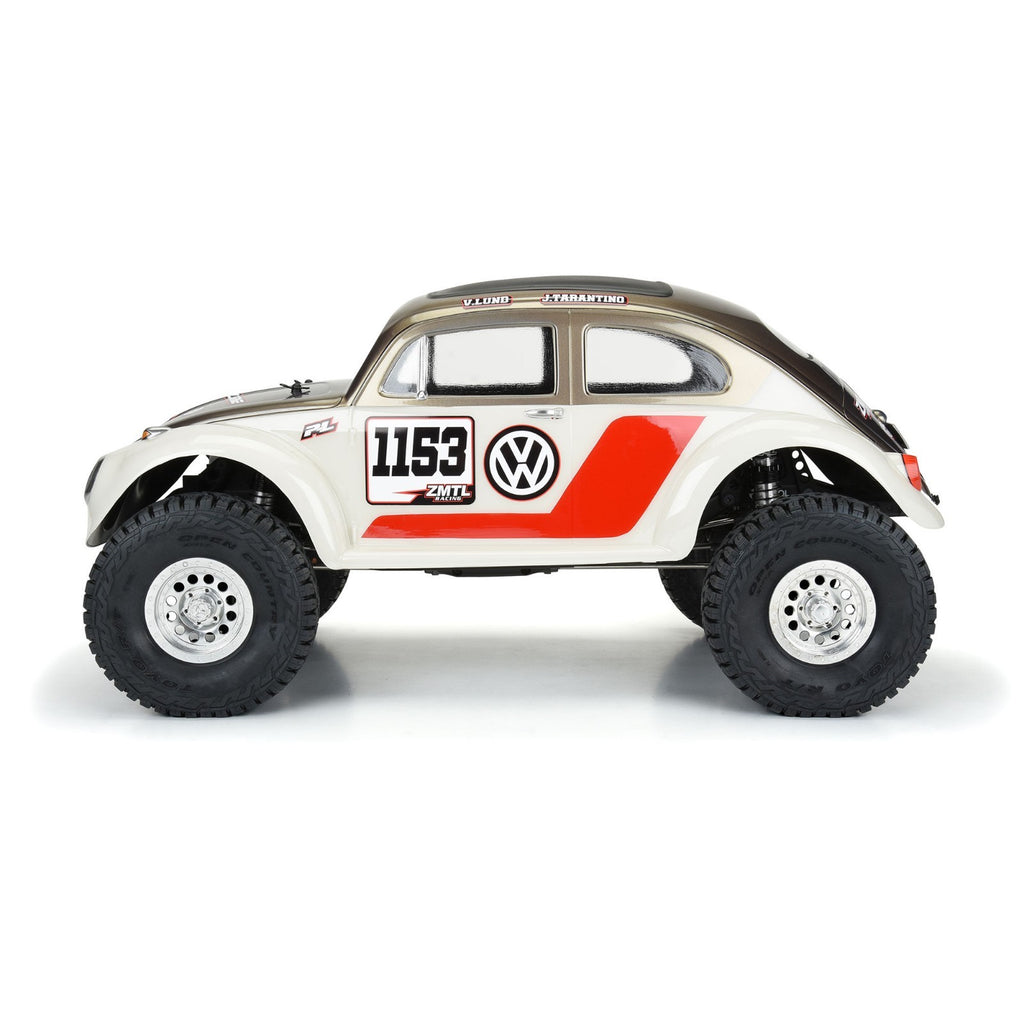 PRO359500 1/10 VOLKSWAGEN BEETLE CLR BDY 12.3" WHLBSE CRWLRS