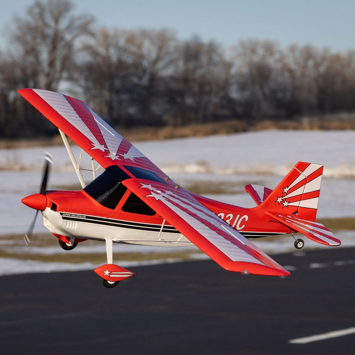 E-flite EFL20550 Super Decathlon 1.2m BNF Basic Airplane w/ AS3X+ & SAFE Select