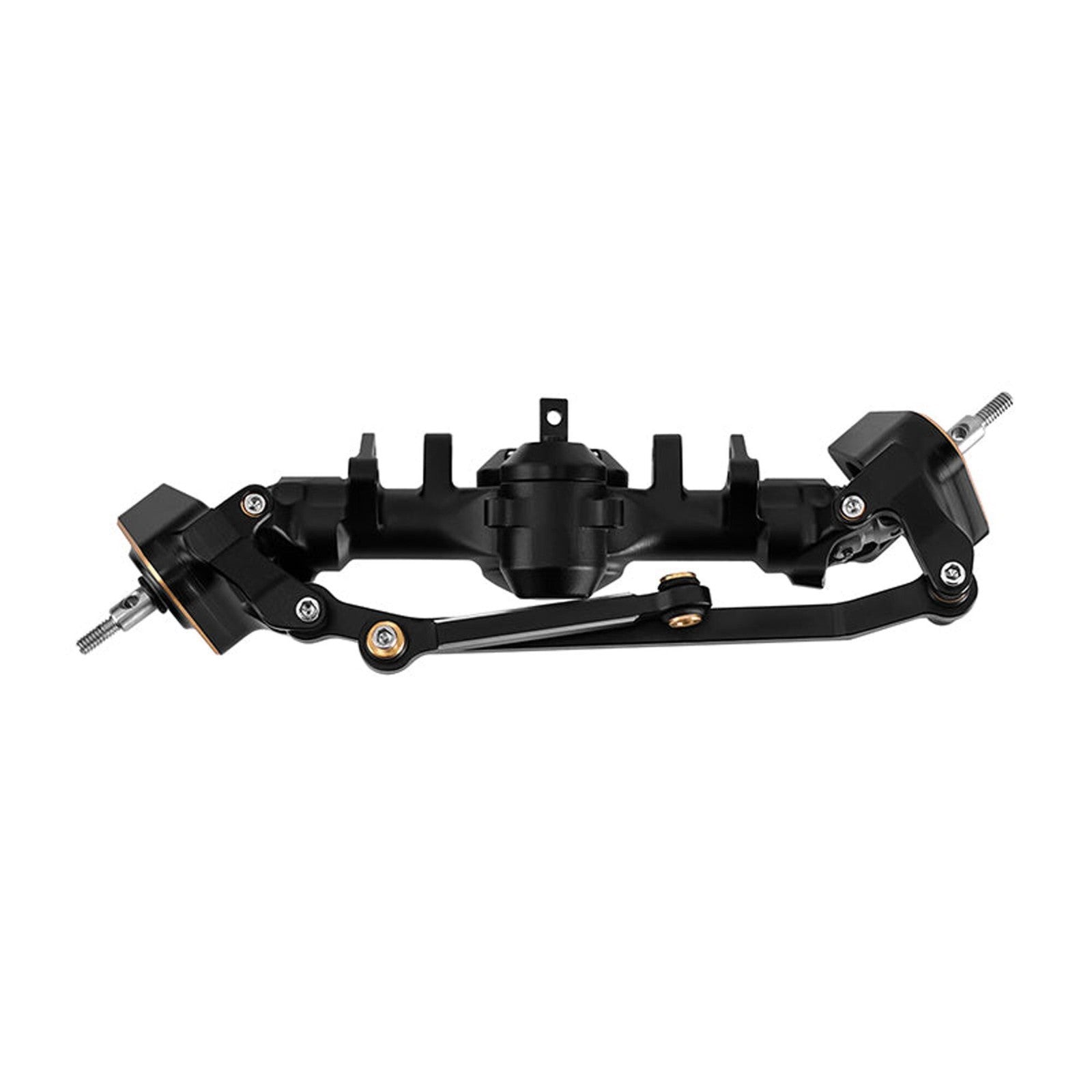 INJORA 4M-104BKFR +5mm Diamond Portal Axles Lay Down Servo TRX-4M Black