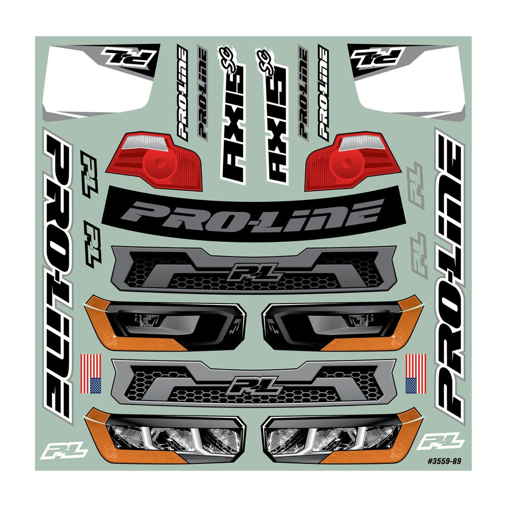 Pro-Line Racing Axis SC Clear Body for Short Course PRO355900 Car/Truck  Bodies