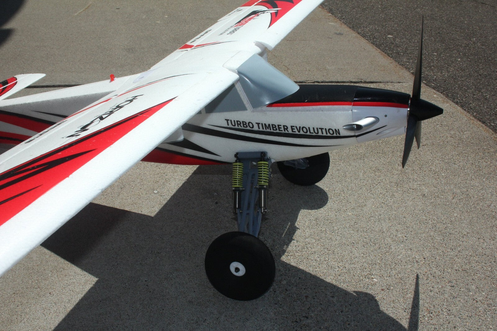 E-Flite EFlite Turbo Timber Evolution 3D Print PETG Carbon Upgraded Landing Gear