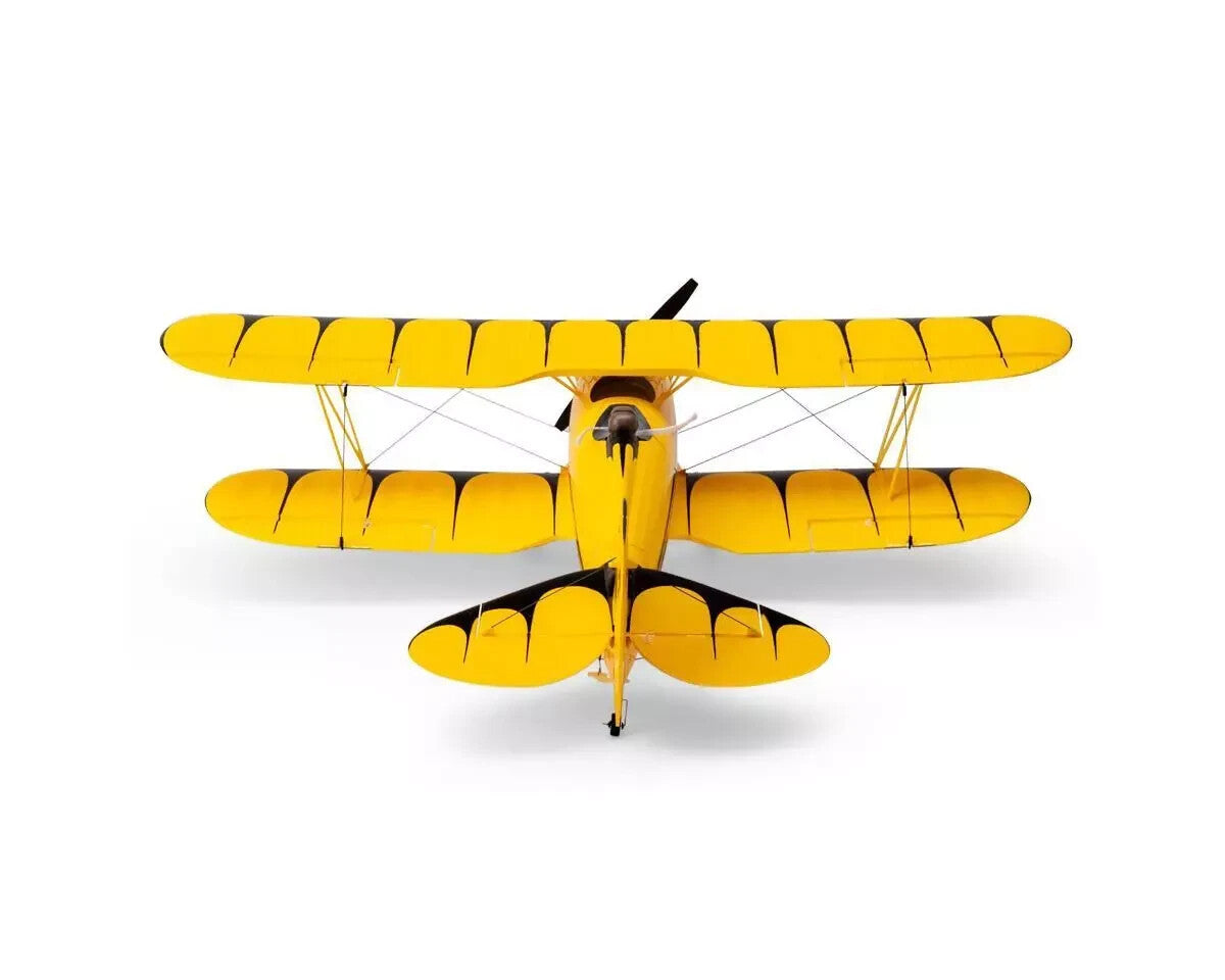 E-flite EFlite UMX Waco BNF Basic Electric RC Airplane 550mm Yellow EFLU53550Y