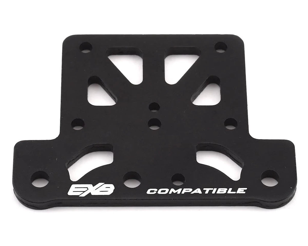 ARRMA ARA320598 EBX Aluminum Top Plate Black FELONY INFRACTION TYPHON 320598