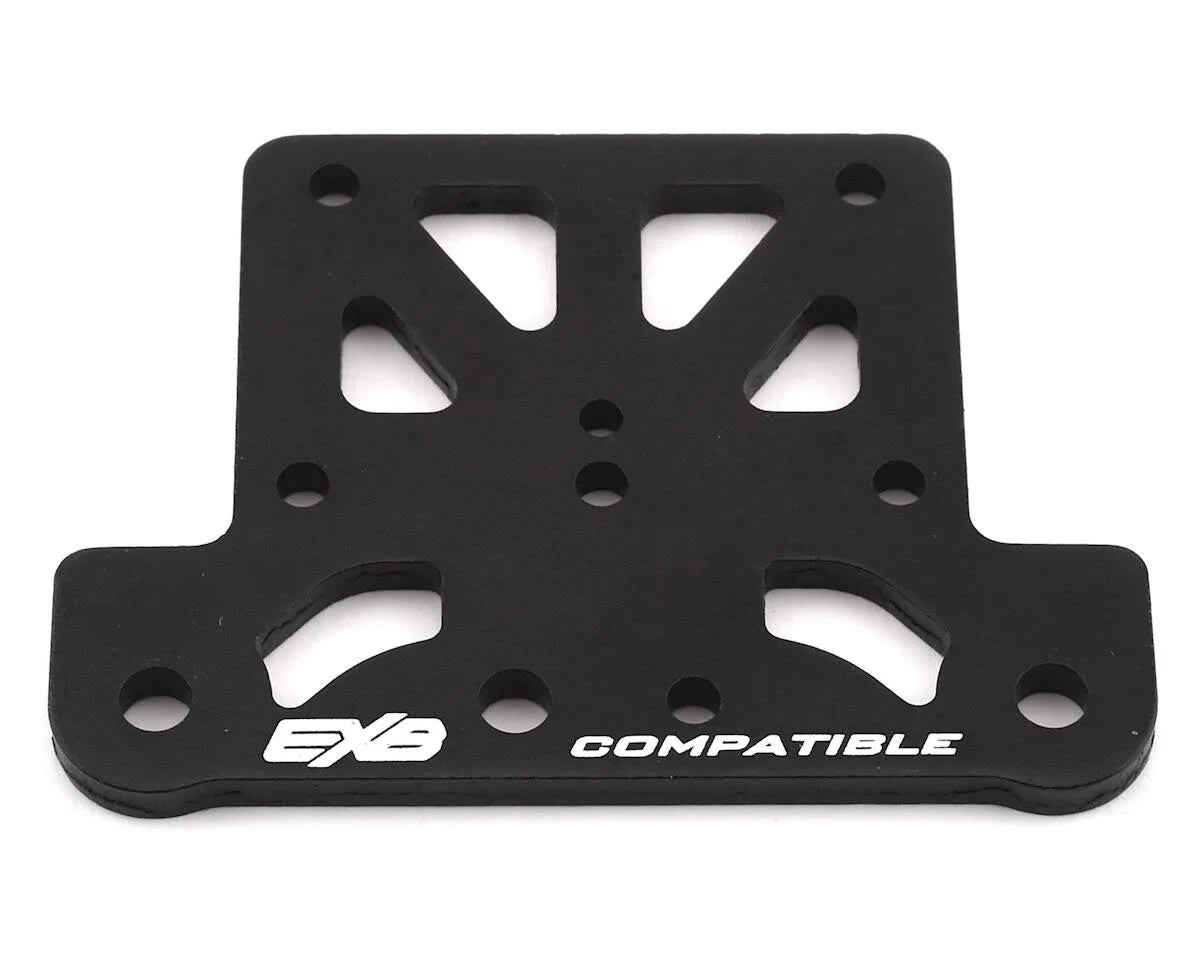 ARRMA ARA320598 EBX Aluminum Top Plate Black FELONY INFRACTION TYPHON 320598