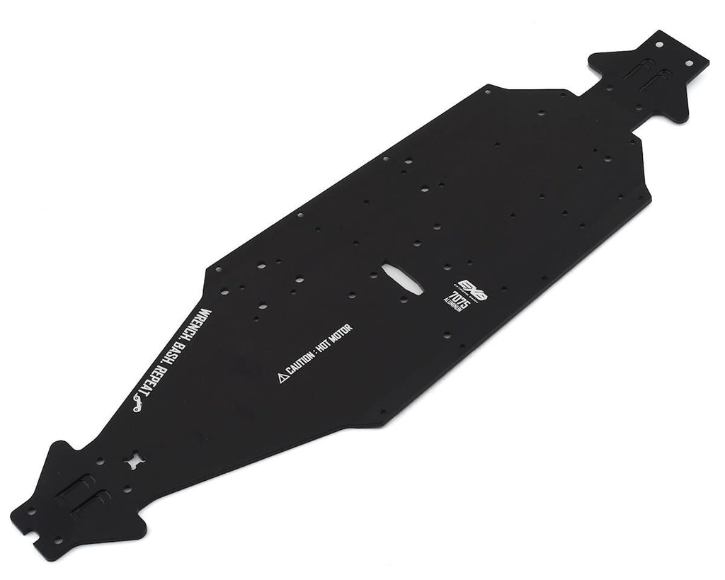 Arrma 6S 1/8th Scale Kraton EXB Aluminum Chassis (Black) ARA320570 320570