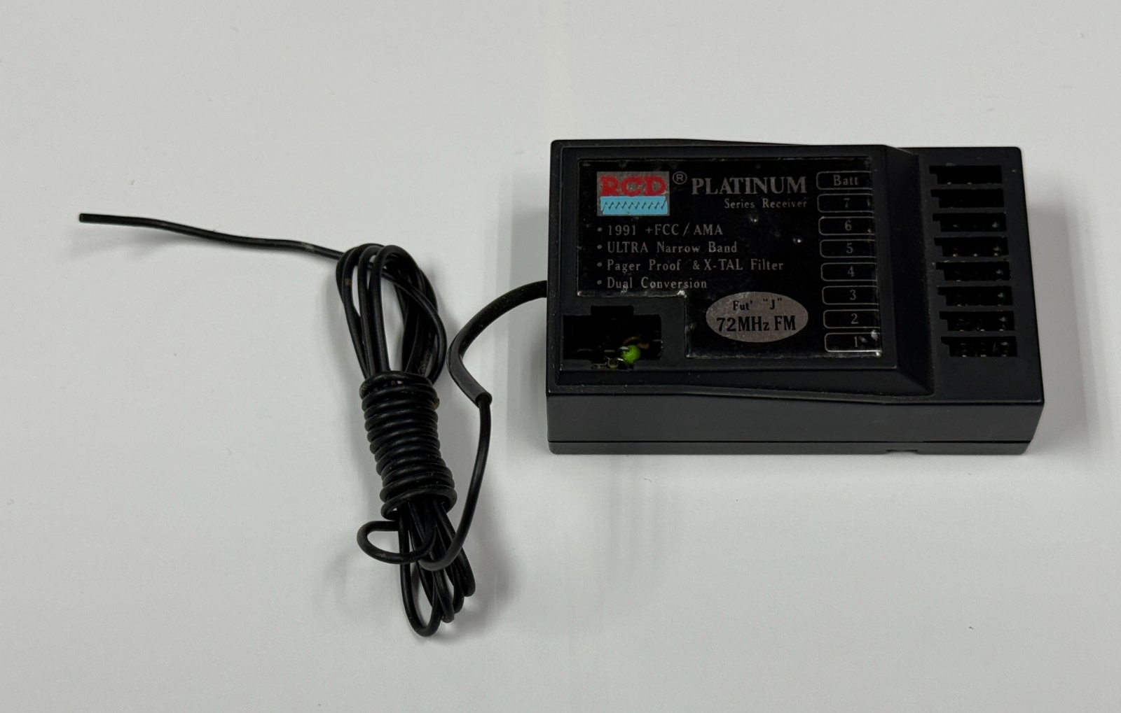 Hitec Platinum Negative Shift 72mhz RC Airplane Receiver : Futaba Hitec