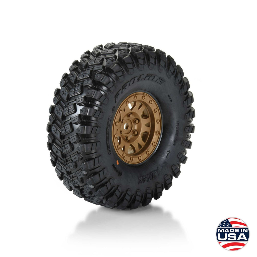 Proline 1/10 SE Aztek G8 1.9" Crawler Tires 12mm Bronze Impulse 2x PRO1025415