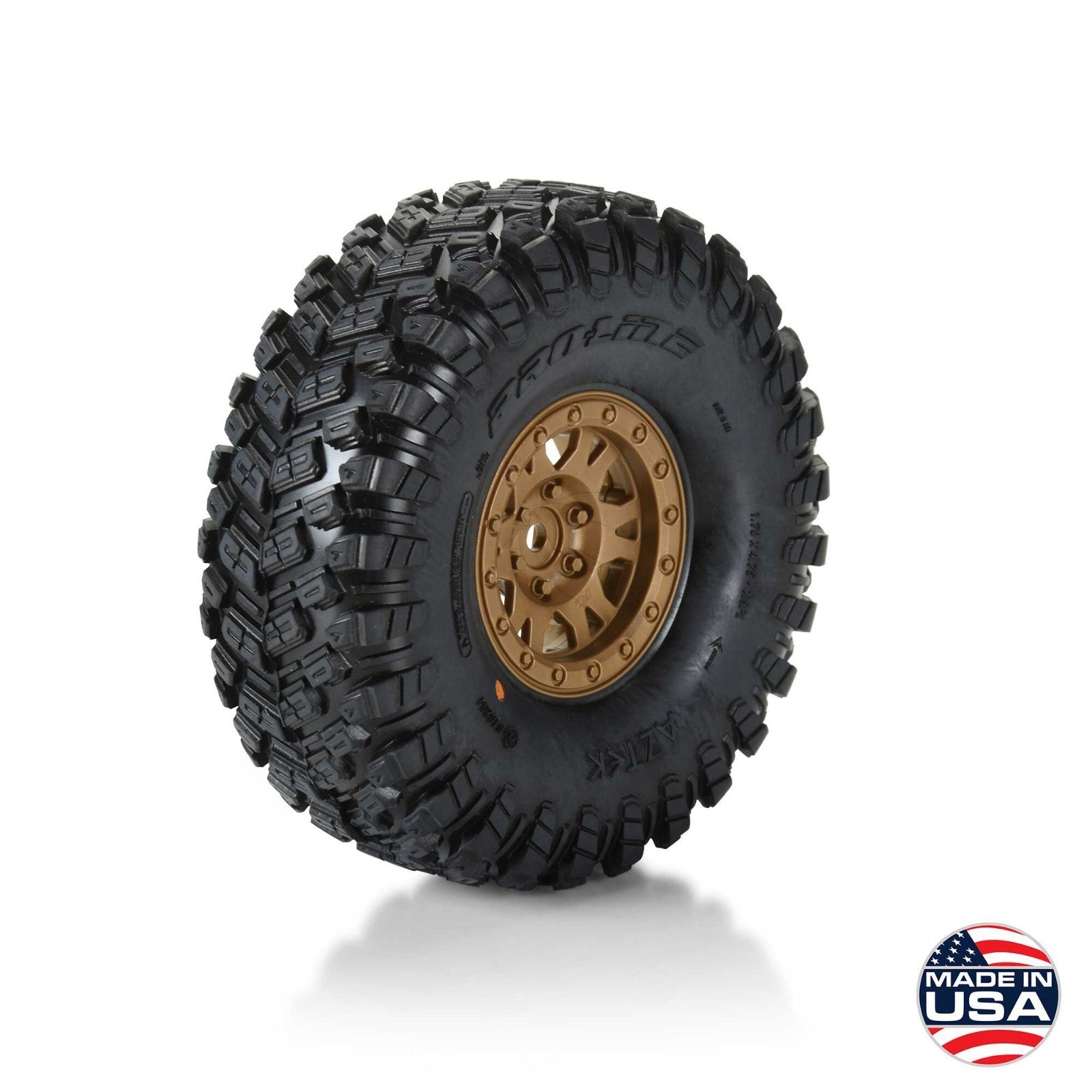 Proline 1/10 SE Aztek G8 1.9" Crawler Tires 12mm Bronze Impulse 2x PRO1025415