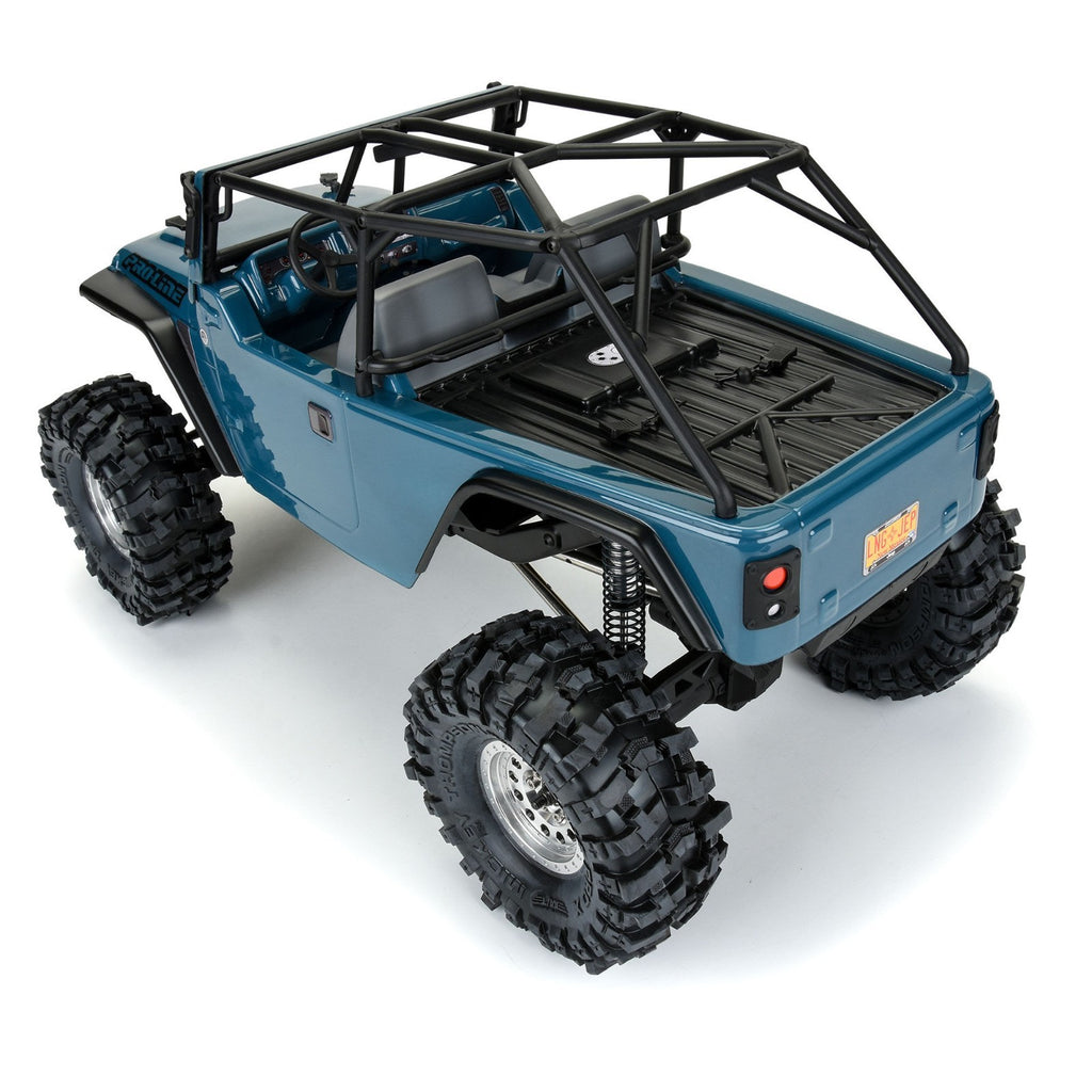 Pro-Line 364400 2004 J33P LJ Clear Body with Trail Cage & Scale Molded Accessori