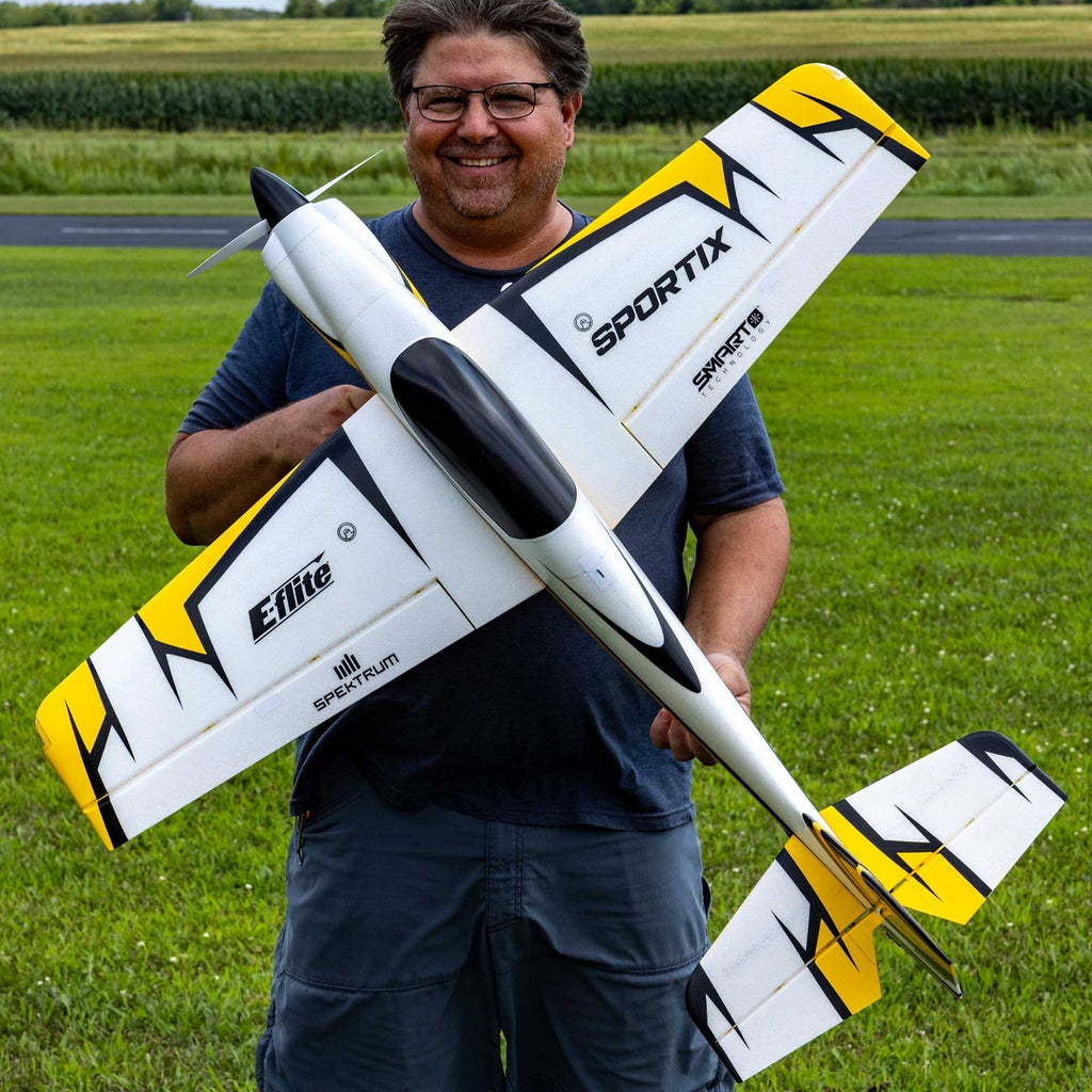 E-Flite EFL10750 Sportix 1.1m Bind-N-Fly Basic RC Airplane 1100mm w/AS3X+ & SAFE