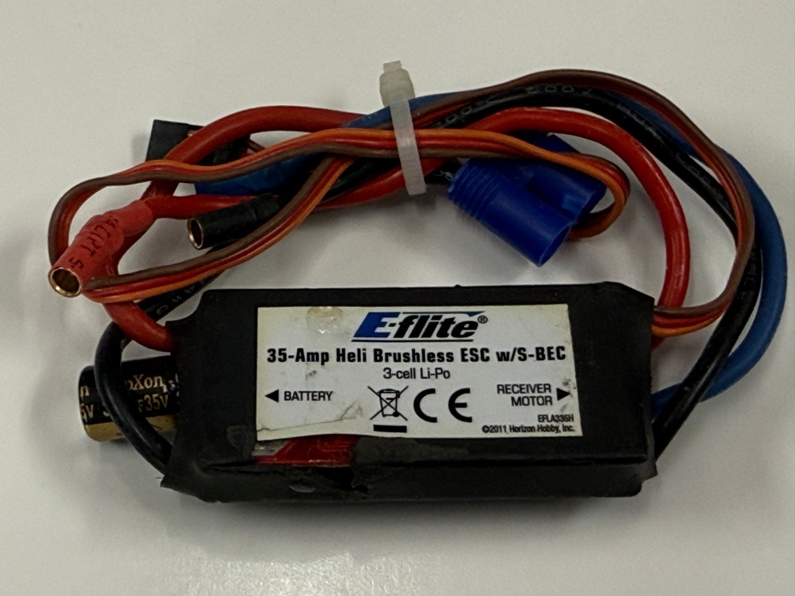 E-flite Eflite Blade EFLA335HB 35 Amp RC Helicopter Brushless ESC w/ BEC