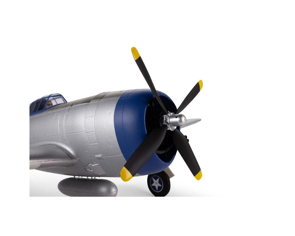 E-flite EFlite P47 P-47 Razorback BNF Basic Electric RC Airplane AS3X & SAFE