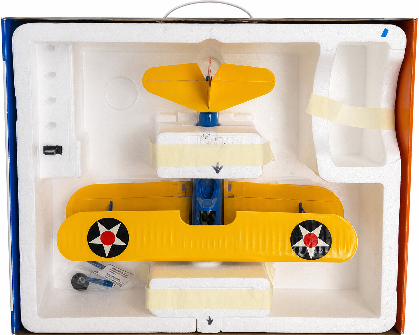 Excellent E-flite EFlite UMX PT-17 PT17 BNF RC Airplane AS3X 388mm EFLU3080