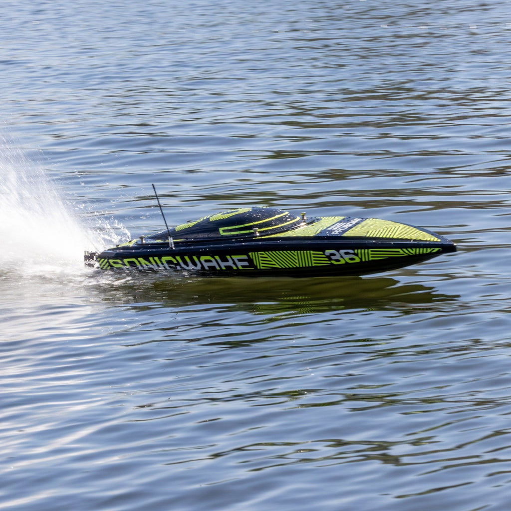 Pro Boat PRB-2171T1 Sonicwake 36 V3 Self-Righting Brushless 8S RTR Black