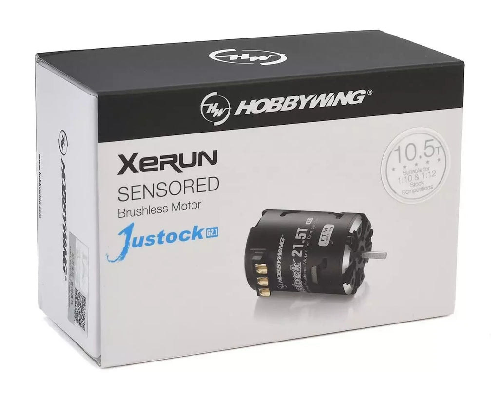 Hobbywing XERUN Justock 3650 SD G2.1 Sensored Brushless RC Car Motor (17.5T)